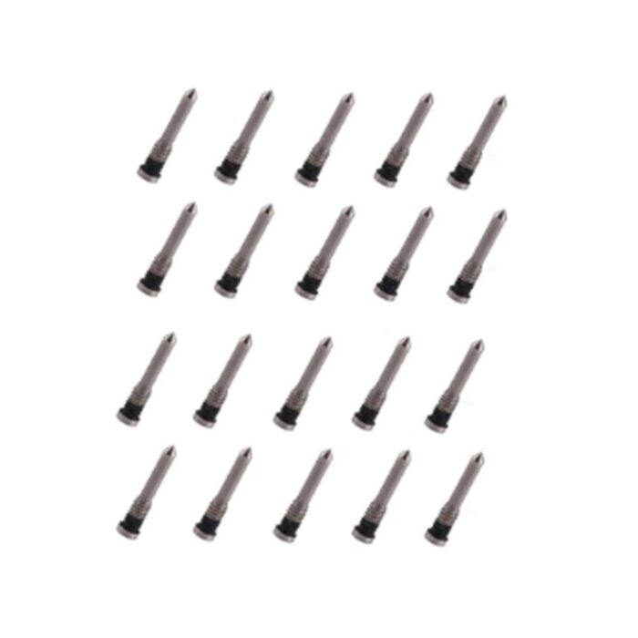 Bottom Screws White for iPhone X - iPhone 16 Serials (20Pcs Per Pack)
