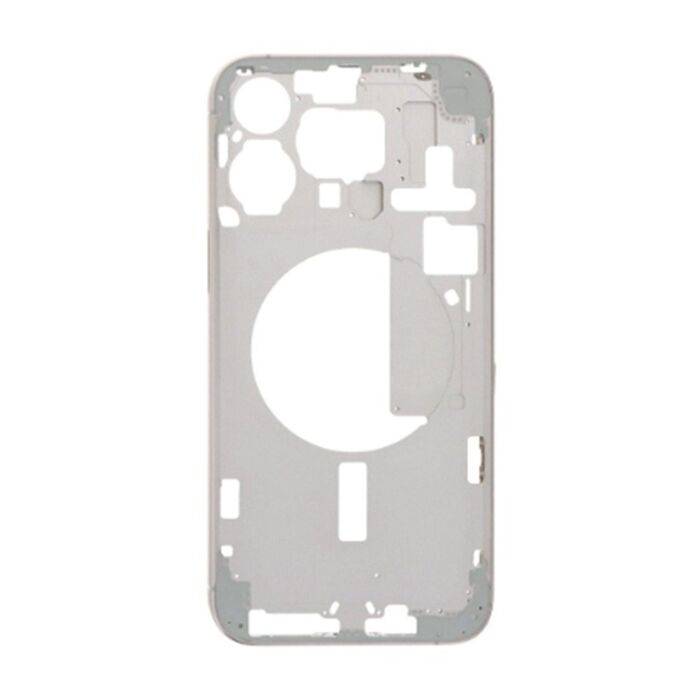 Middle Frame White for iPhone 15Pro Max (Best Aftermarket)