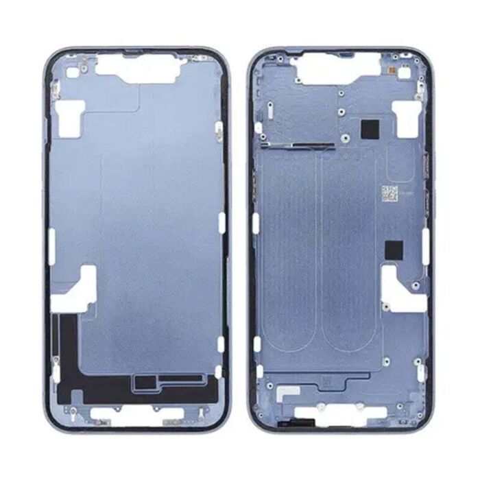 Middle Frame Housing Blue for iPhone 14Plus (Best Aftermarket)
