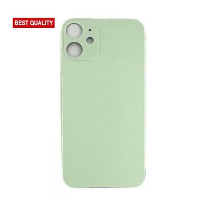 Back Glass Green No Logo for iPhone 12 (Best Aftermarket)