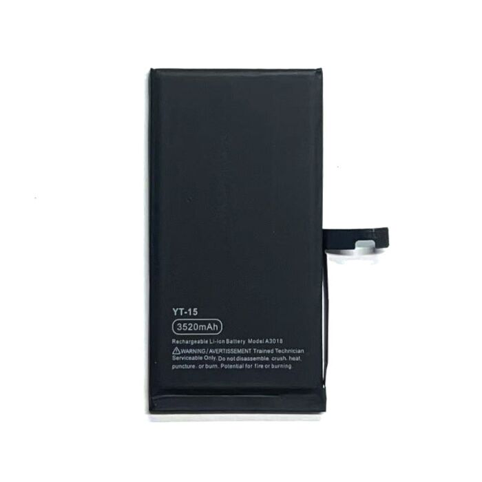 Battery for iPhone 15 A3018 3520Mah (Pulled Chip, Support Diagnosis)