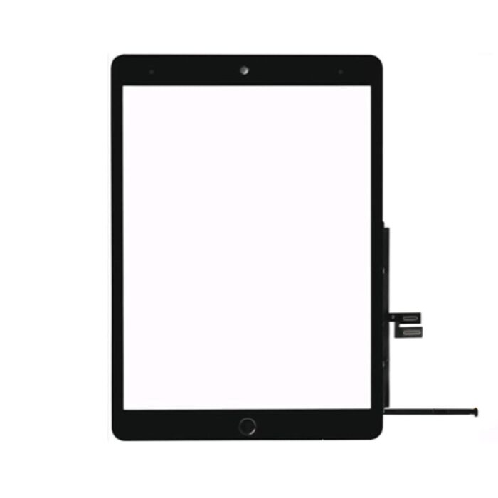 iPad 7/8/9 10.2 Touch Screen Black with Pre-Installed Home Button Flex (Best Aftermarket)