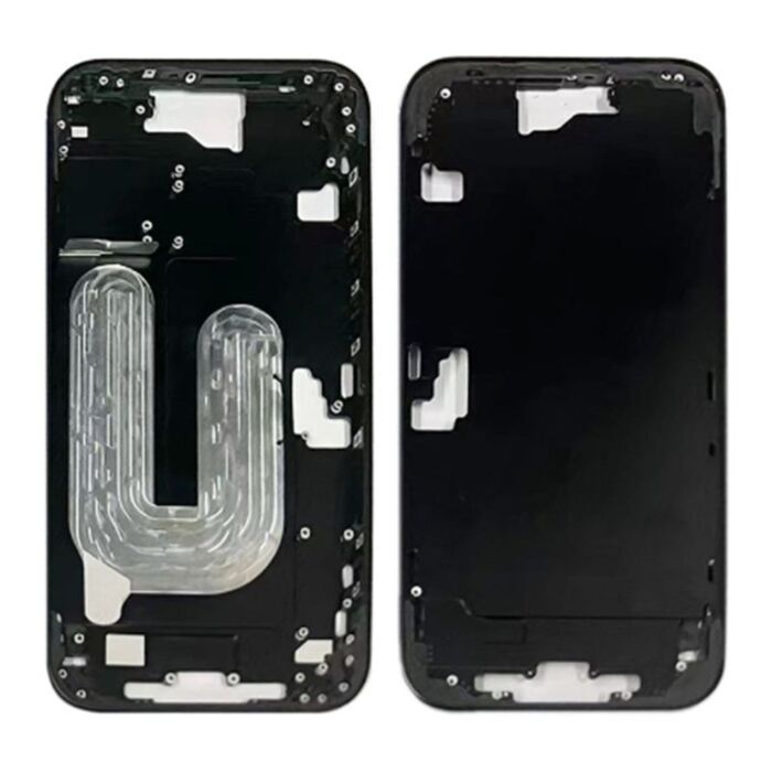Middle Frame Black for iPhone 16Plus