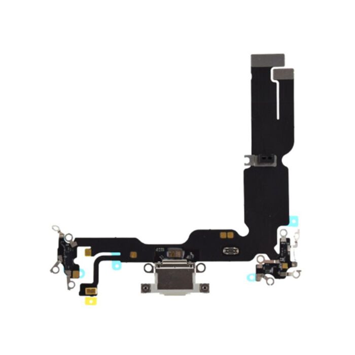 Charging Port Flex Blue for iPhone 15Plus (Pulled)