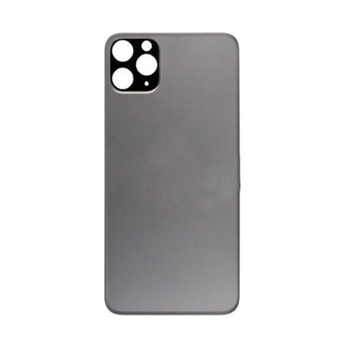 Back Glass Black No Logo for iPhone 11Pro (Aftermarket Premium)