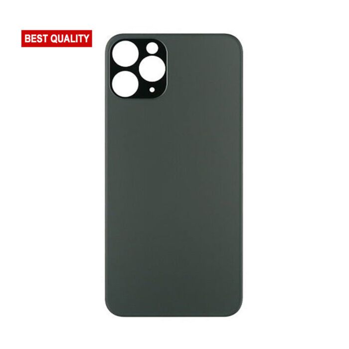 Back Glass Green No Logo for iPhone 11Pro (Best Aftermarket)