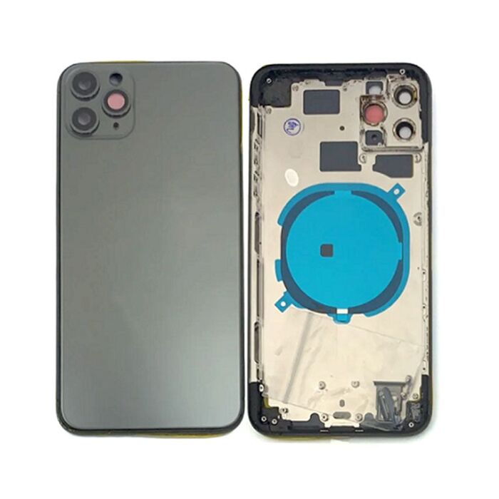 Back Housing without Parts Black No Logo for iPhone 11Pro Max