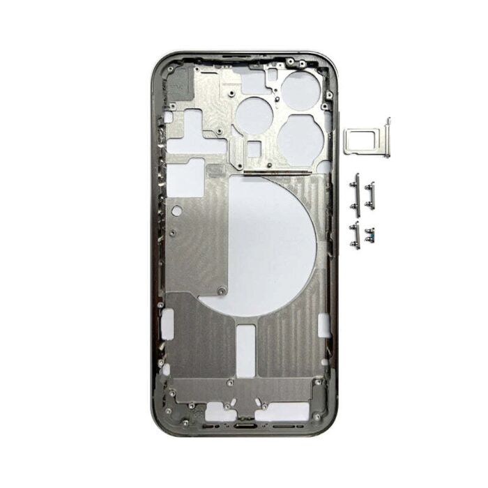 Middle Frame Grey for iPhone 15Pro (Best   Aftermarket)