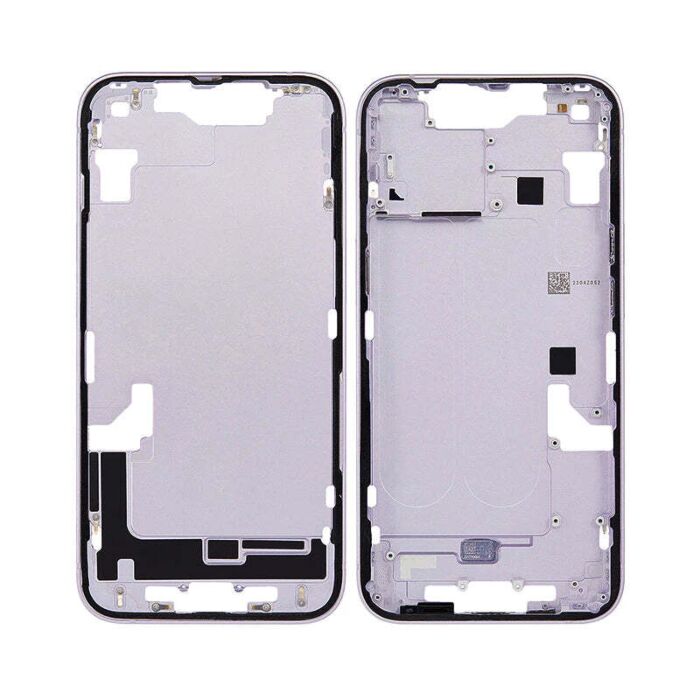 Middle Frame Housing Purple for iPhone 14 (Best Aftermarket)