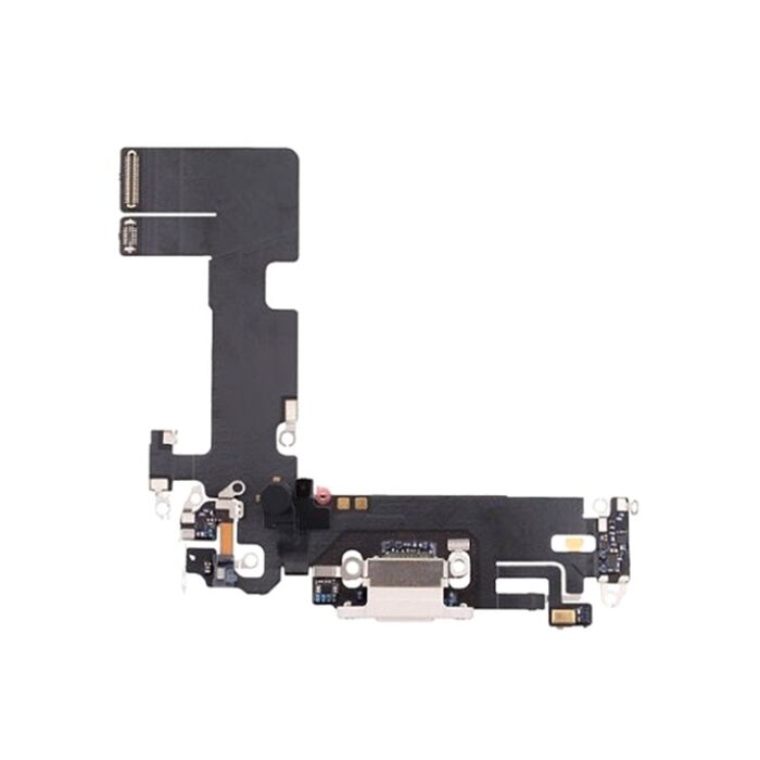 Charging Port Flex White for iPhone 13 (Pulled)