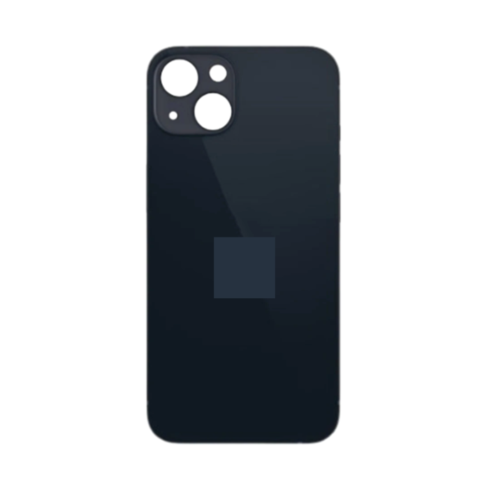 Back Glass Black No Logo for iPhone 13Mini (Aftermarket Premium)