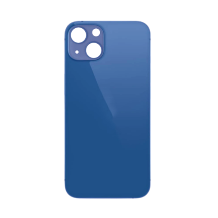 Back Glass Blue No Logo for iPhone 13 (Aftermarket Premium)