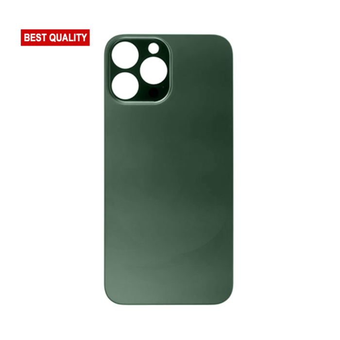 Back Glass Green No Logo for iPhone 13Pro Max (Best Aftermarket)