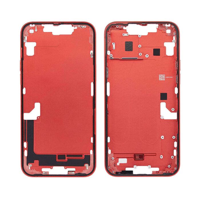 Middle Frame Housing Red for iPhone 14Plus (Best Aftermarket)