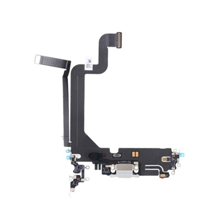Charging Port Flex White for iPhone 14Pro Max (Pulled)