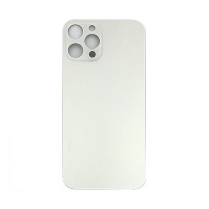 Back Glass White No Logo for iPhone 12Pro (Aftermarket Premium)