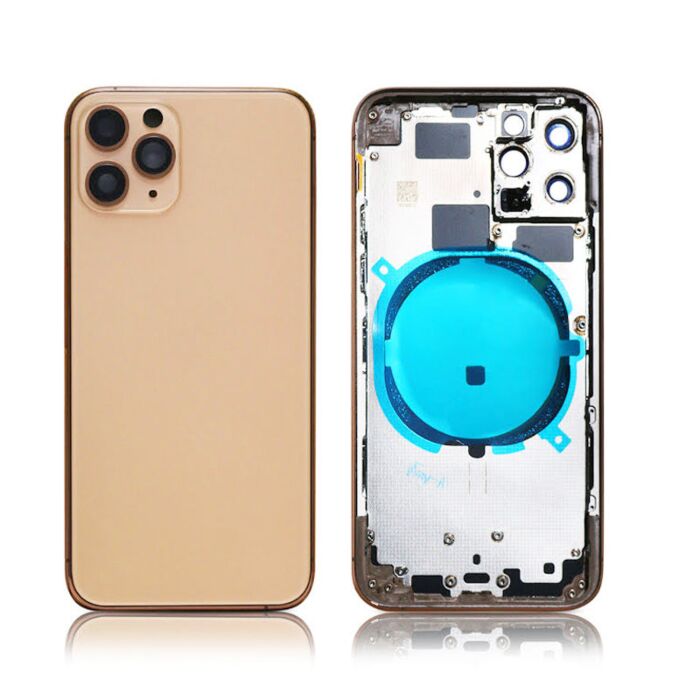 Back Housing without Parts Gold No Logo for iPhone 11Pro Max
