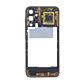 Samsung A15 5G Middle Frame with NFC Wireless Cover Black