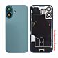 Back Panel with Wireless Charging Flex for iPhone 16Plus Teal No Logo (Configuration Support)
