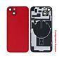 Back Panel with Wireless Charging Flex Red No Logo for iPhone 14Plus (Configuration Support)