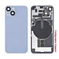 Back Panel with Wireless Charging Flex Blue No Logo for iPhone 14 (Configuration Support)