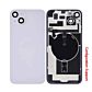 Back Panel with Wireless Charging Flex Purple No Logo for iPhone 14Plus (Configuration Support)