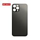 Back Glass Black No Logo for iPhone 12Pro (Best Aftermarket)