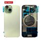 Back Panel with Magnet Green No Logo for iPhone 15 (Best Aftermarket)