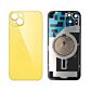 Back Panel with Magnet Yellow No Logo for iPhone 14Plus (Aftermarket Premium)