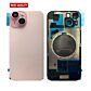 Back Panel with Magnet Pink No Logo for iPhone 15 (Best Aftermarket)