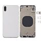 Back Housing without Parts White No Logo for iPhone XS Max (Aftermarket High Quality)