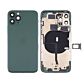 Back Housing with Power Flex Green No Logo for iPhone 11Pro (Best Aftermarket)