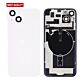 Back Panel with Wireless Charging Flex White No Logo for iPhone 14Plus (Best Quality)
