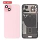 Back Panel with Wireless Charging Flex Pink No Logo for iPhone 15Plus (Best Quality)