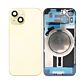 Back Panel with Magnet Yellow No Logo for iPhone 15Plus (Aftermarket Premium)