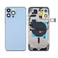 Back Housing with Power Flex Blue No Logo for iPhone 13Pro Max (Best Aftermarket)