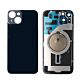 Back Panel with Magnet Black No Logo for iPhone 14Plus (Aftermarket Premium)