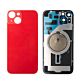 Back Panel with Magnet Red No Logo for iPhone 14 (Aftermarket Premium)