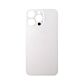 Back Glass White No Logo for iPhone 14Pro Max (Aftermarket Premium)