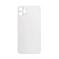 Back Glass White No Logo for iPhone 11Pro (Aftermarket Premium)